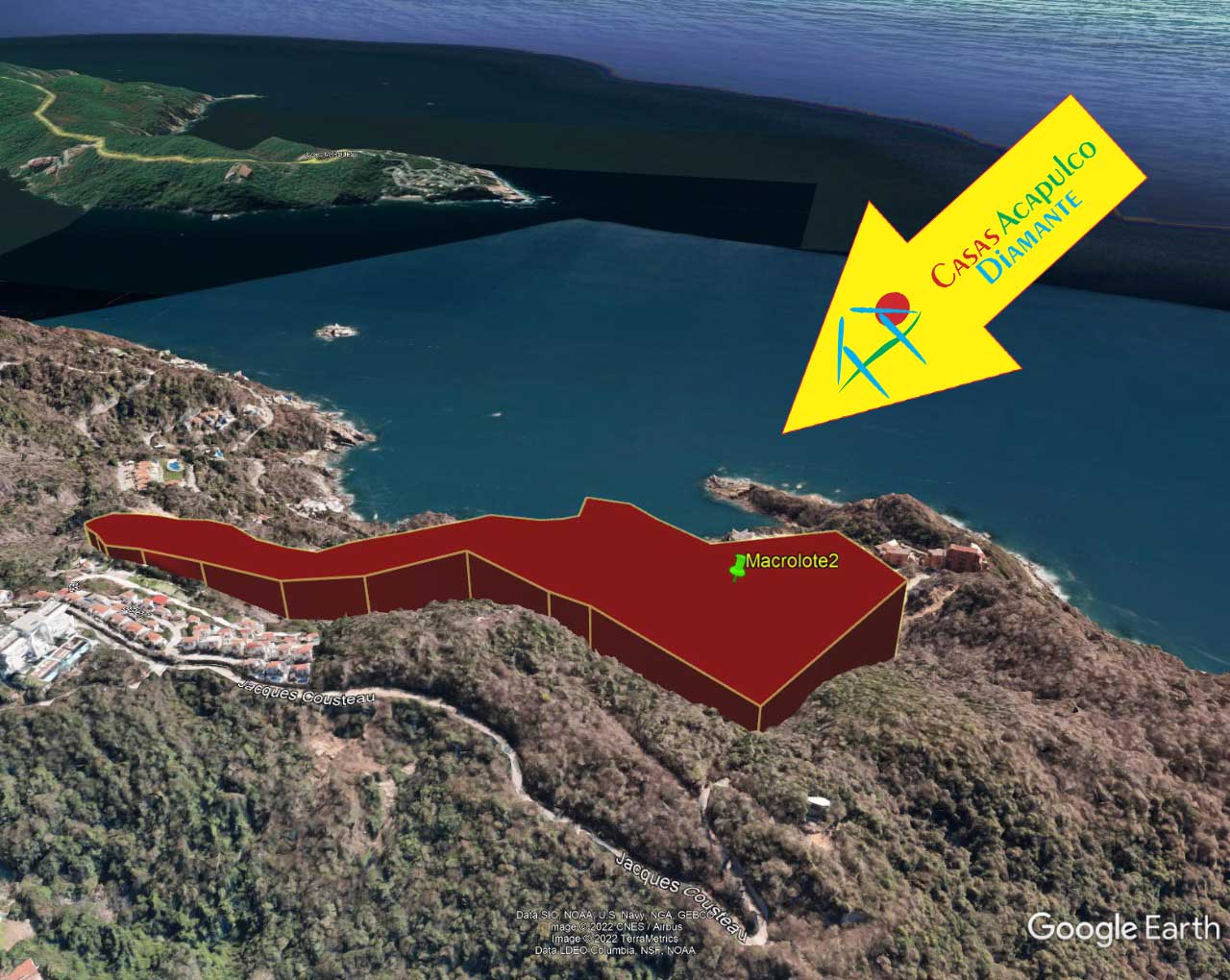 Terreno Brisas del Marqués Macrolote 2 - Ubicación satelital y entorno 2